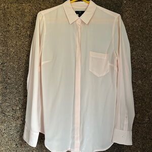 J. Crew Silk Pink Blouse NWOT